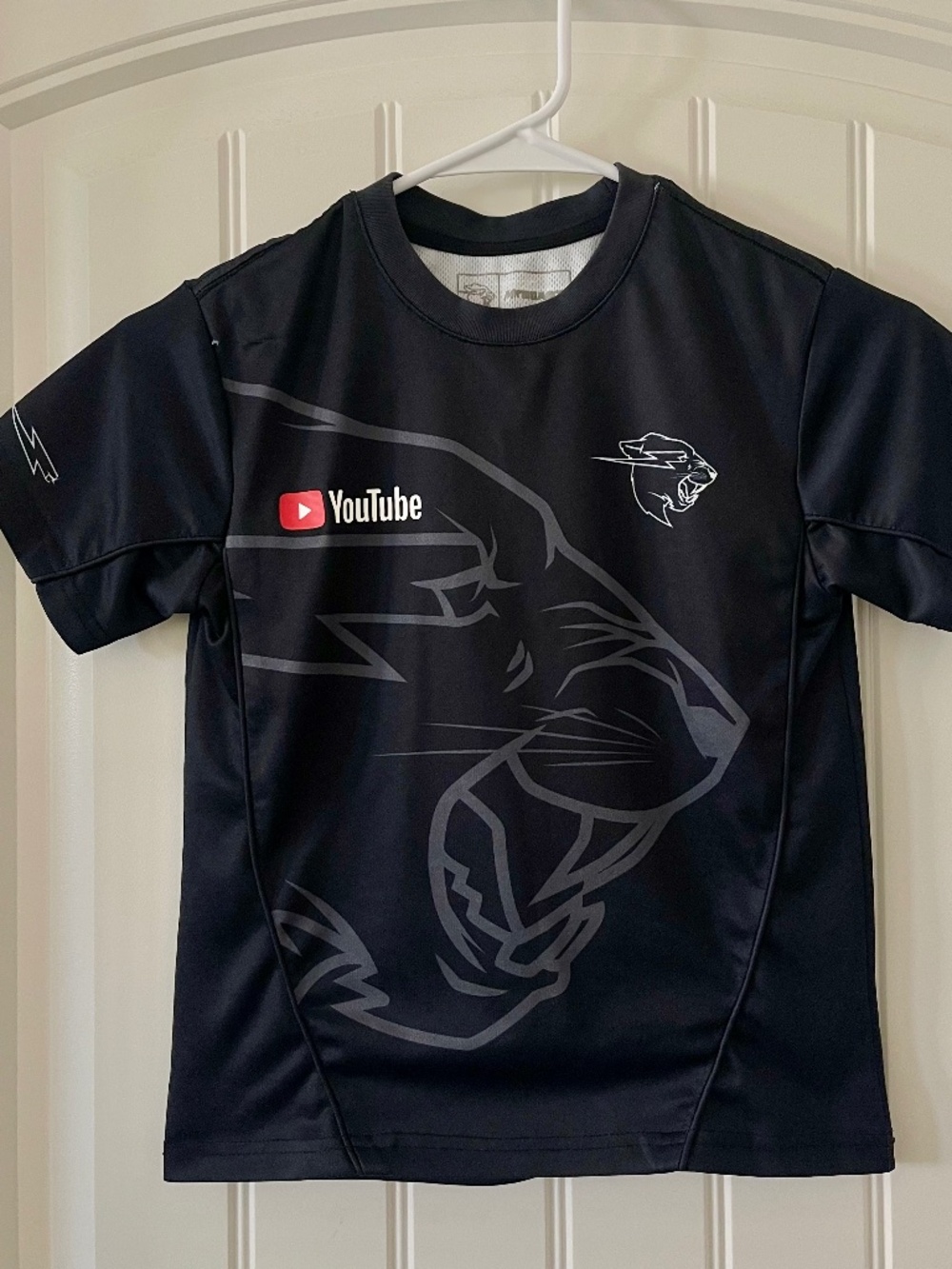 Kids MRBEAST X YOUTUBE #1 TEAM JERSEY - BLACK